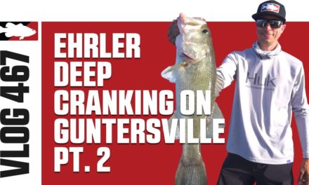 Brent Ehrler Deep Cranking on Guntersville Pt 2- Tackle Warehouse VLOG #467