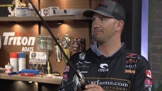 Bassmaster – Jeff Gustafson on selecting the right chatterbait while fishing