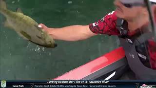 Bassmaster – Big Smallmouth and fast action on Final Day at the St. Lawrence River