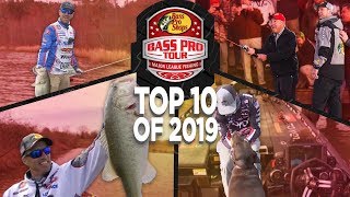 MajorLeagueFishing – TOP 10 MOMENTS: 2019 Bass Pro Tour