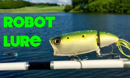 Fishing with a ROBOTIC Lure — IT ACTUALLY WORKS!!!