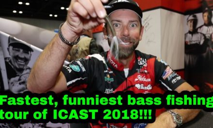 2018 ICAST bass fishing tour in 5-second hits lol!