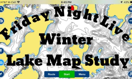 FlukeMaster – Friday Night Live – Lake Map Study for Winter Bass