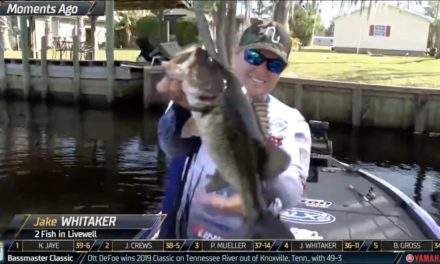 Bassmaster – Action heating up on Championship Monday at the St. Johns River