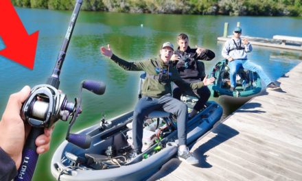 Catching GIANT Bass in Ultra CLEAR Lake (Jon Boat Fishing)
