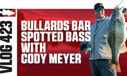 Cody Meyer Fishing for Spotted Bass with the Strike King Ocho on Bullards Bar – TW VLOG #423