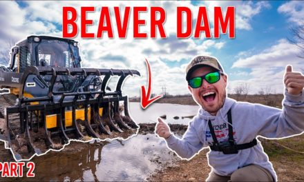 Lunkers TV – I DESTROYED the BEAVER DAM on MY RANCH!! (SURPRISING)