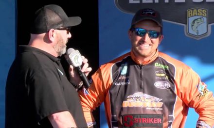 Bassmaster – Paul Mueller leads after Day 2 at the St. Johns