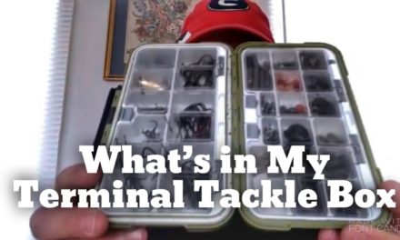 FlukeMaster – Tackle Tuesday – What's in My Tackle Box – Terminal Tackle