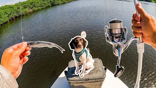 Lawson Lindsey – Multiple Saltwater Giants Caught On Puppy’s First Fishing Trip (Funny)
