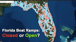 Salt Strong | – This Map Tells You Which Boat Ramps Are Closed & Which Are Open In Florida