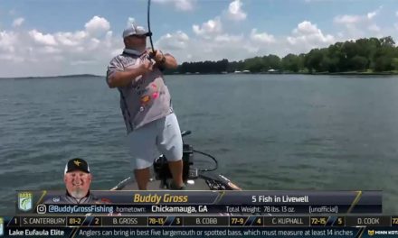 Bassmaster – Buddy Gross' charge on Championship Saturday – Yamaha Clip of the Day