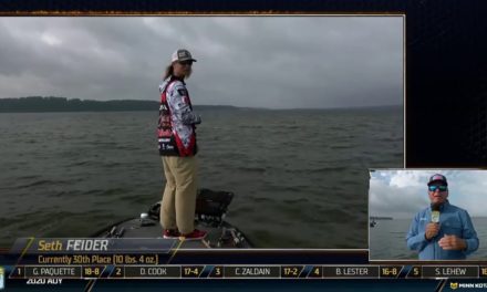 Bassmaster – Davy Hite delivers an update on Eufaula