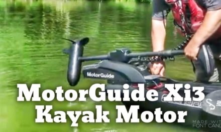 FlukeMaster – MotorGuide Xi3 Kayak Motor – Installation Video