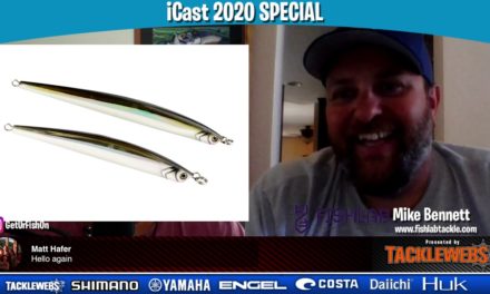 iCast 2020 New Fishing Baits with Mike Bennett of FishLab Tackle
