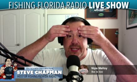 Fishing Florida Radio LIVE from the CASA! News, select a WINNER of the 4k and friends!
