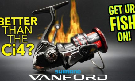 The NEW Shimano Vanford Spinning Reel. Better than the Shimano Ci4?