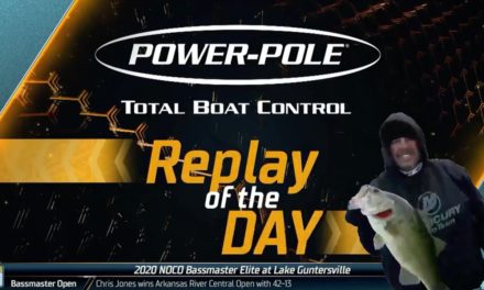 Bassmaster – Frank Talley's rise to the Top spot (Power Pole Replay of the Day)