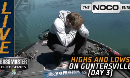 Bassmaster – Highs and Lows on Day 3 at Guntersville