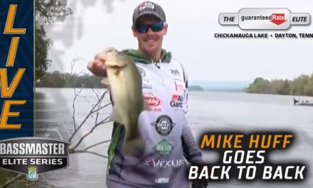 Bassmaster – Huff goes back to back for his limit