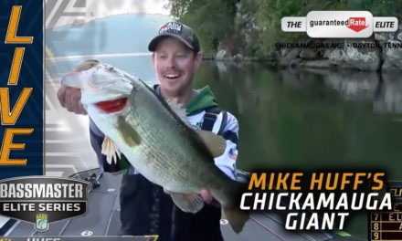 Bassmaster – Mike Huff's Giant Chickamauga Bass (Final Day Bassmaster Elite Series)