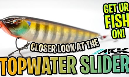 NEW Topwater Bass Fishing Lure Closer Look at the Ark Topwater Slider