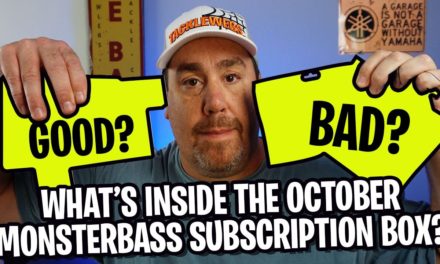 October 2020 Monsterbass South Subscription Fishing Tackle Box Opening