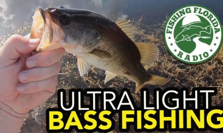 TWO POUND LINE – ULTRA LIGHT BASS FISHING – Largemouth Bass Fishing – Fishing Florida Radio