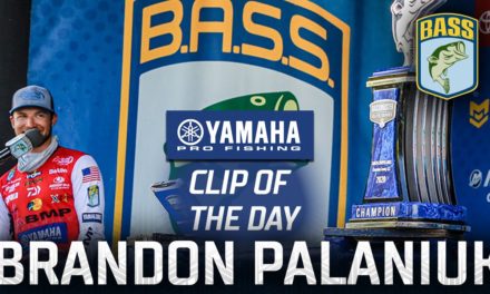 Bassmaster – Yamaha Clip of the Day – Palaniuk becomes a 5-time Bassmaster Elite Champion