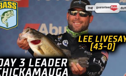 Bassmaster – Lee Livesay leads Day 3 with 43 pounds (Chickamauga Bassmaster Elite)