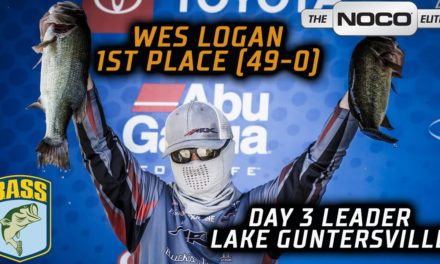 Bassmaster – Wes Logan leads Day 3 with 49 pounds (Lake Guntersville Bassmaster Elite)