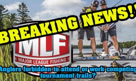 BREAKING NEWS!! Major League Fishing Anglers not allowed to work or compete in other tours?