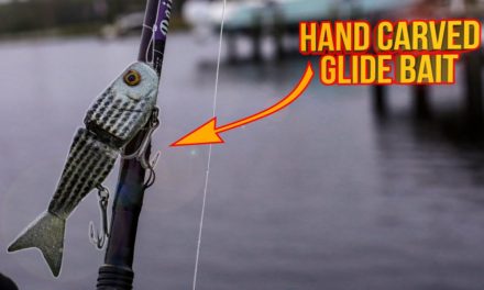 Lawson Lindsey – Hand Carved Mullet Glide Bait Catches a Stud! || Build to Catch