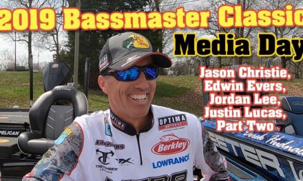 2019 Bassmaster Classic MEDIA DAY Part 2- Christie, Lee, Lucas and Evers Interviews