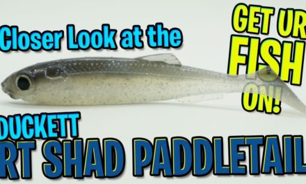 Closer Look at the Duckett Fishing RT Shad Paddletail – Bass Fishing