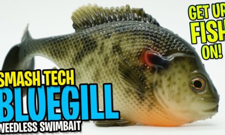 Closer Look at the Smash Tech Little Weedless Bluegill Swimbait