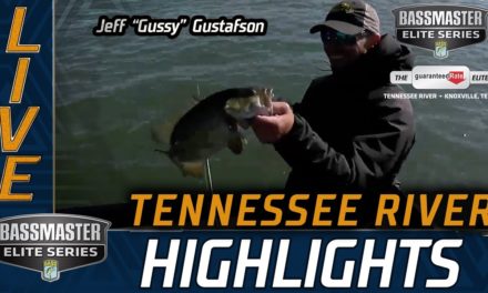 Bassmaster – Jeff Gustafson off to a hot start at Fort Loudoun and Tellico