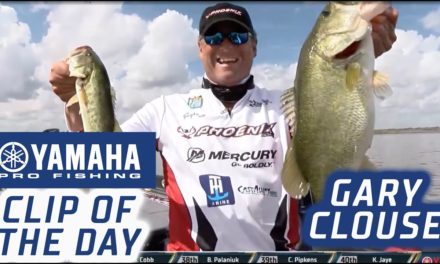 Bassmaster – Yamaha Clip of the Day – Gary Clouse's major cull to extend his Day 2 lead