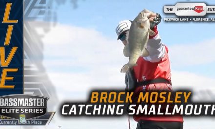Bassmaster – Brock Mosley gathers BRONZE! (Back to back smallmouth)