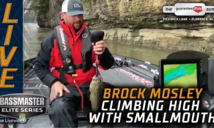 Bassmaster – Mosley charging to the top with Smallmouth!