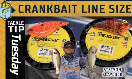 Bassmaster – The importance of line size for different crankbaits with Stetson Blaylock