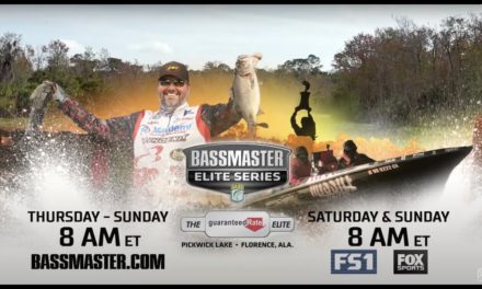 Bassmaster – Watch the Bassmaster Elite Series take on Pickwick Lake this week!
