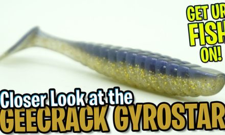 Geecrack Gyrostar Soft Plastic Bass Fishing Swimbait