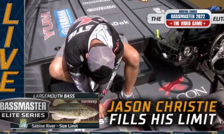 Bassmaster – Jason Christie back in the lead (Day 3 Unofficial Standings)