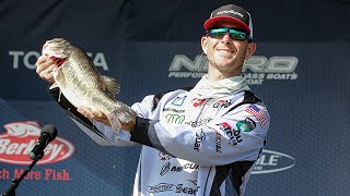 Bassmaster – Marc Frazier's Big Bass of the event at the Sabine River