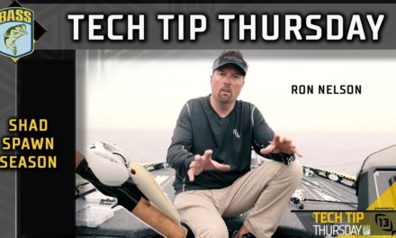 Bassmaster – Tech Tip Thursday – Ron Nelson's approach for the shad spawn