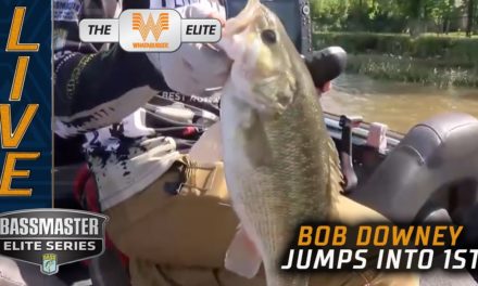 Bassmaster – Bob Downey jumps into the lead after a strong start on Day 3