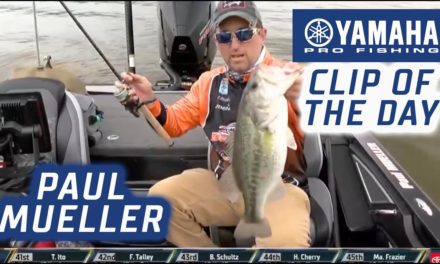 Bassmaster – Yamaha Clip of the Day: Paul Mueller's move into the lead