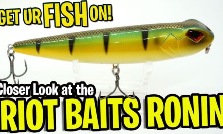 Closer Look at the Riot Baits Ronin Topwater Largemouth Bass Fishing Lure