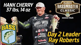 Bassmaster – Hank Cherry leads Day 2 of 2021 Bassmaster Classic at Ray Roberts